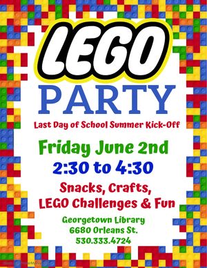 GT- LEGO Party